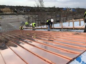 new copper roof